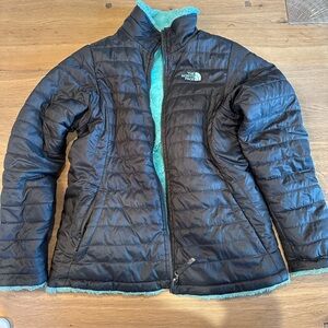 The north face reversible, winter coat, size XL